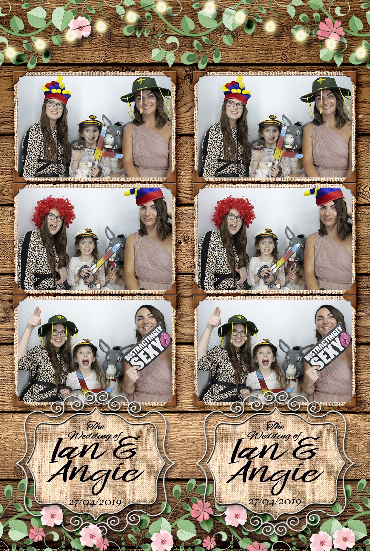 Ian & Angie’s wedding  | View more photos from the event at gallery.myphotoboothexperience.co.uk/u/MyPhotoBoothExperienceLtd/Ian-Angie’s-wedding